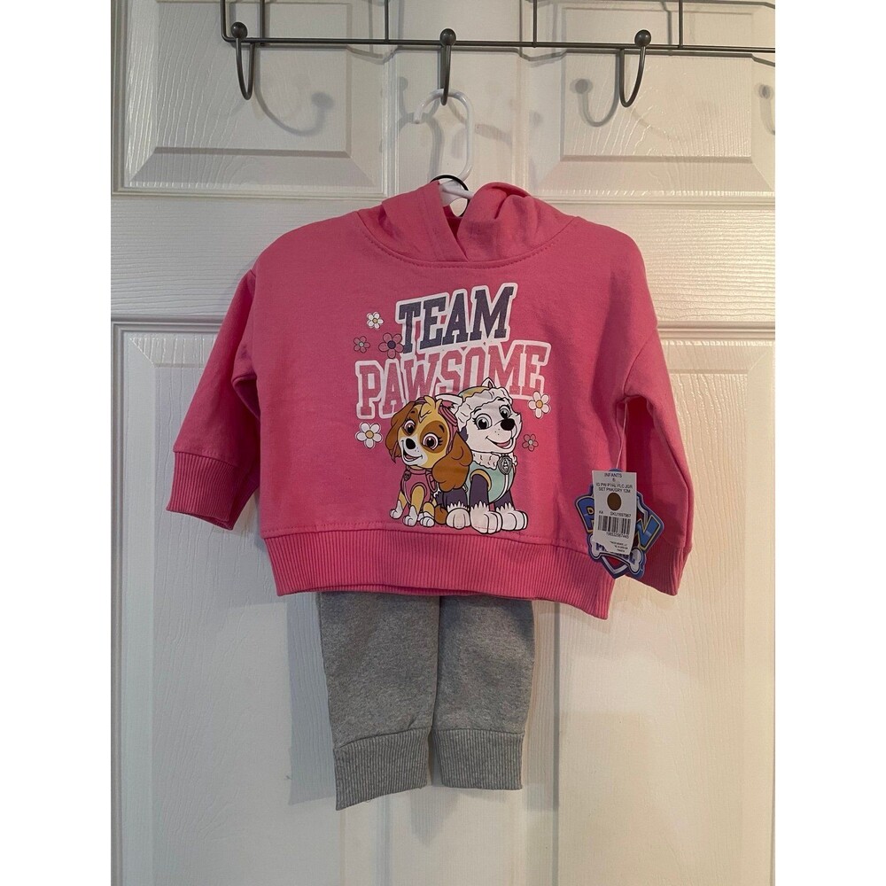 Paw Patrol Girls 2 Piece Set 12M NWT